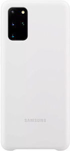 Silicone Cover для Samsung Galaxy S20+ (белый)